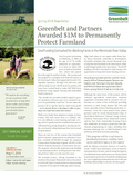 Download PDF file 2018 Spring: $1 Million for Farmland Preservation