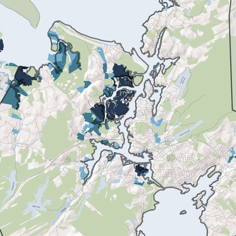 Gloucester Sea Level Rise Map Gloucester Sea Level Rise Map